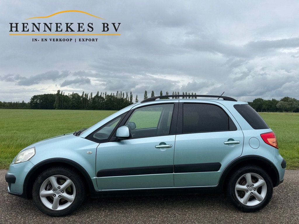 Suzuki SX4 1.6 Shogun Airco, Gebruikt, Zwart, 4 cilinders, 49 €/maand