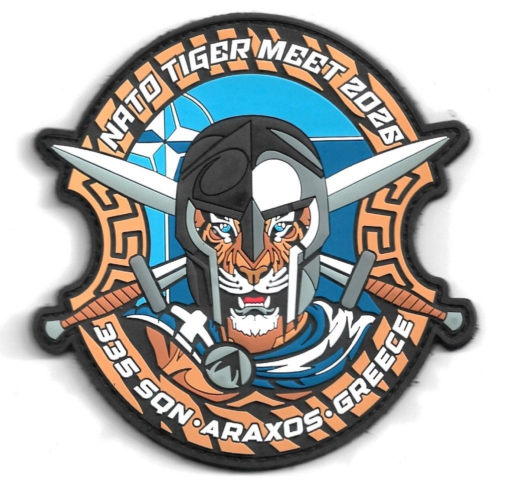 NATO Tiger Meet '26 patch (1) - PVC versie, Verzenden, Nieuw, Patch, Badge of Embleem