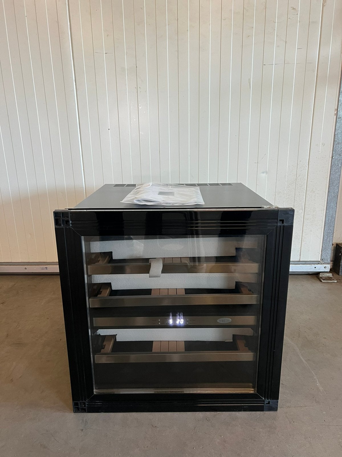 Boretti wijnkoeler BPWKN60 – NIEUW in verpaking 60 cm, Ophalen of Verzenden, Nieuw, Minder dan 5 flessen
