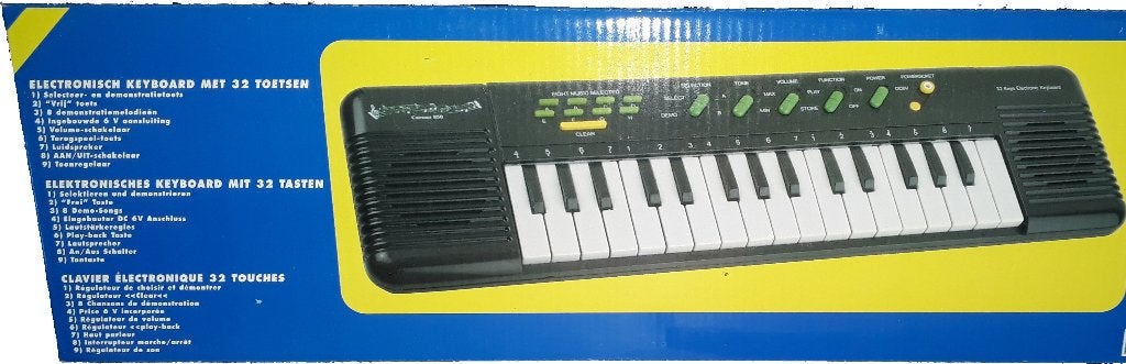 Zeeman speelgoed keyboard met 32 toetsen - NIEUW, Ophalen of Verzenden, Nieuw, Overige aantallen, Overige merken