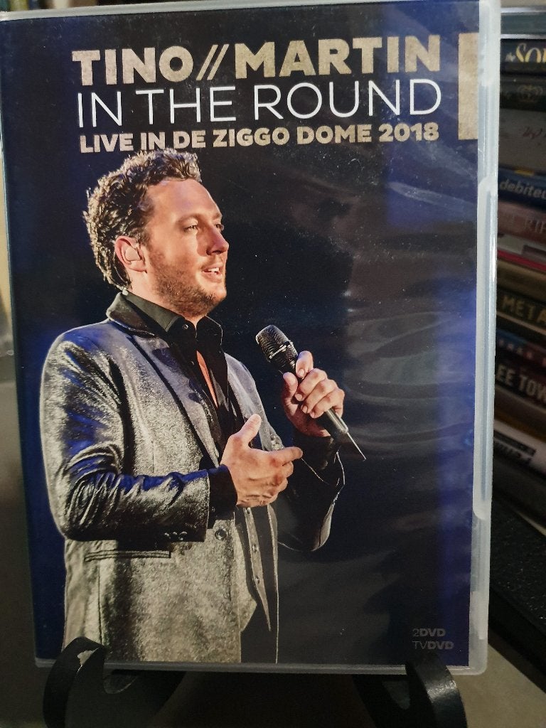 Tino Martin in the round live in de Ziggo Dome 2018 2DVD, Alle leeftijden, Ophalen, Zo goed als nieuw