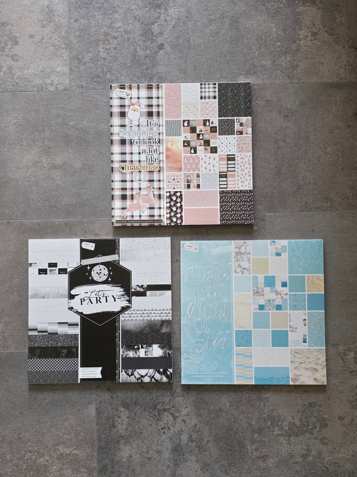 Craft Sensations designpad papierblok papier blok NIEUW, Hobby en Vrije tijd, Scrapbooking, Ophalen of Verzenden, Nieuw, Papier of Karton