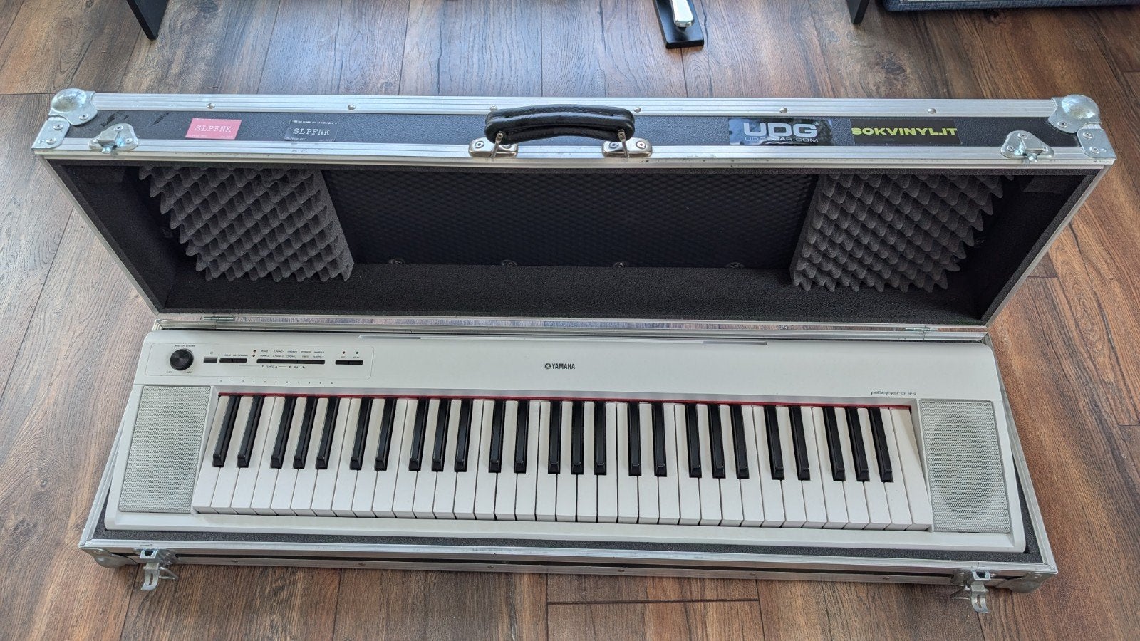 Elektrische piano: Yamaha Piaggero NP-12 met koffer, Muziek en Instrumenten, Ophalen, 61 toetsen, Yamaha, Zo goed als nieuw