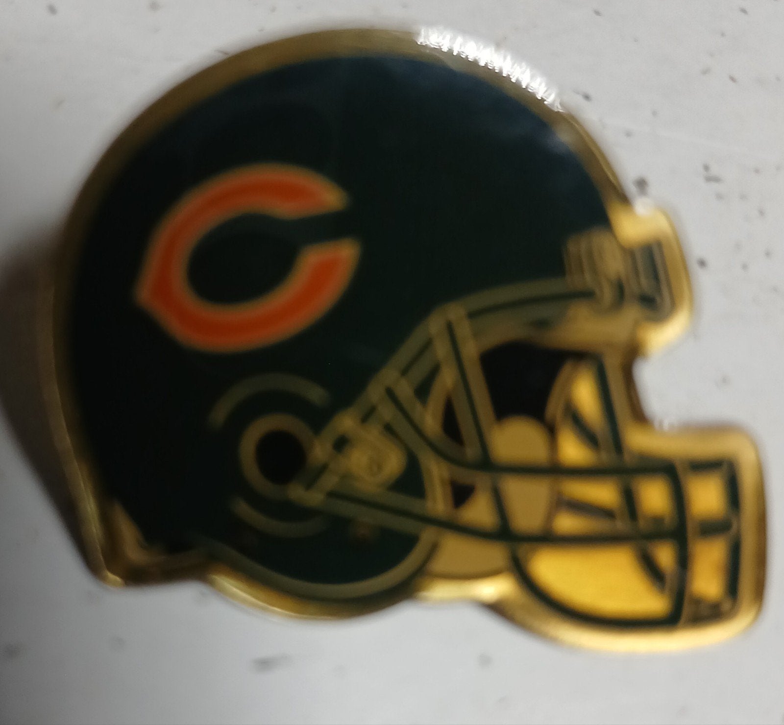 Chicago Bears NFL Helm Pin - American Football, Verzamelen, Ophalen of Verzenden, Zo goed als nieuw, Overige sporten, Overige typen
