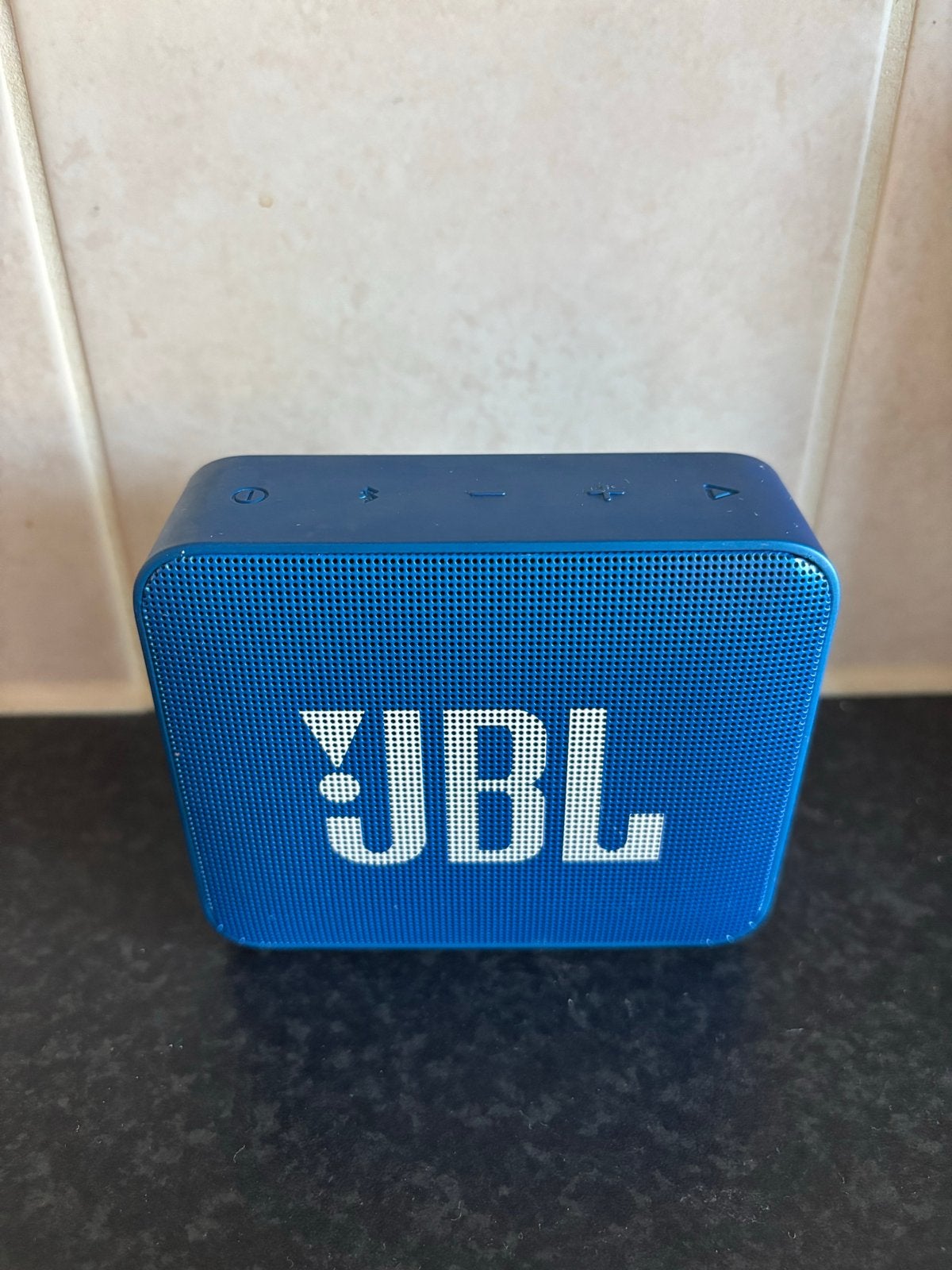 JBL Go 2 Draagbare Bluetooth Speaker - Blauw, Audio, Tv en Foto, Luidsprekers, Ophalen, JBL, Zo goed als nieuw, Draagbare speaker