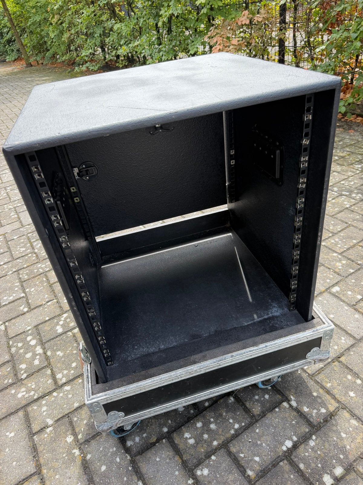 Stolpcase met 19” binnenrack 12he, Muziek en Instrumenten, Behuizingen en Koffers, Ophalen, Gebruikt, Speaker of Versterker, Flightcase