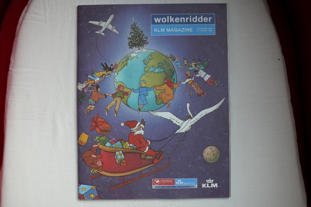 klm wolkenridder (personeelsblad) december 1998, Ophalen of Verzenden, Zo goed als nieuw, Overige typen