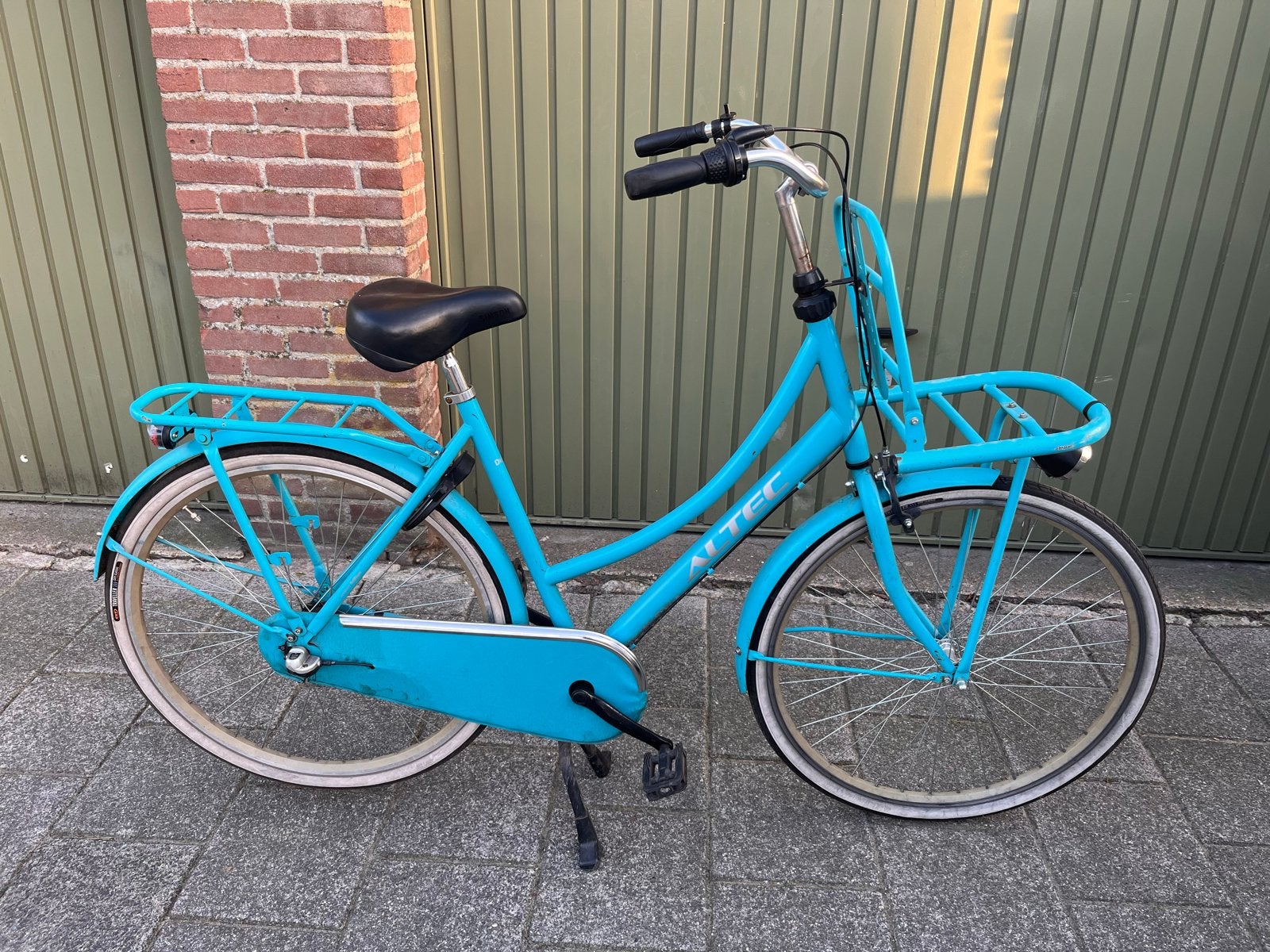 Altec Transportfiets Dames - Turquoise - 3 Versnellingen, Fietsen en Brommers, Terugtraprem, 50 tot 53 cm, Ophalen, Overige merken