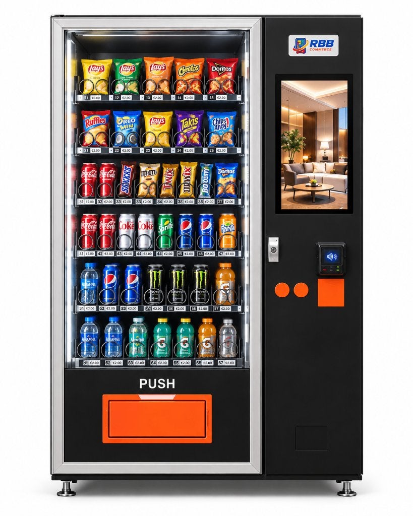 Premium vendingautomaat RBB-LUXE-PRO – Nieuw, Ophalen of Verzenden, Nieuw