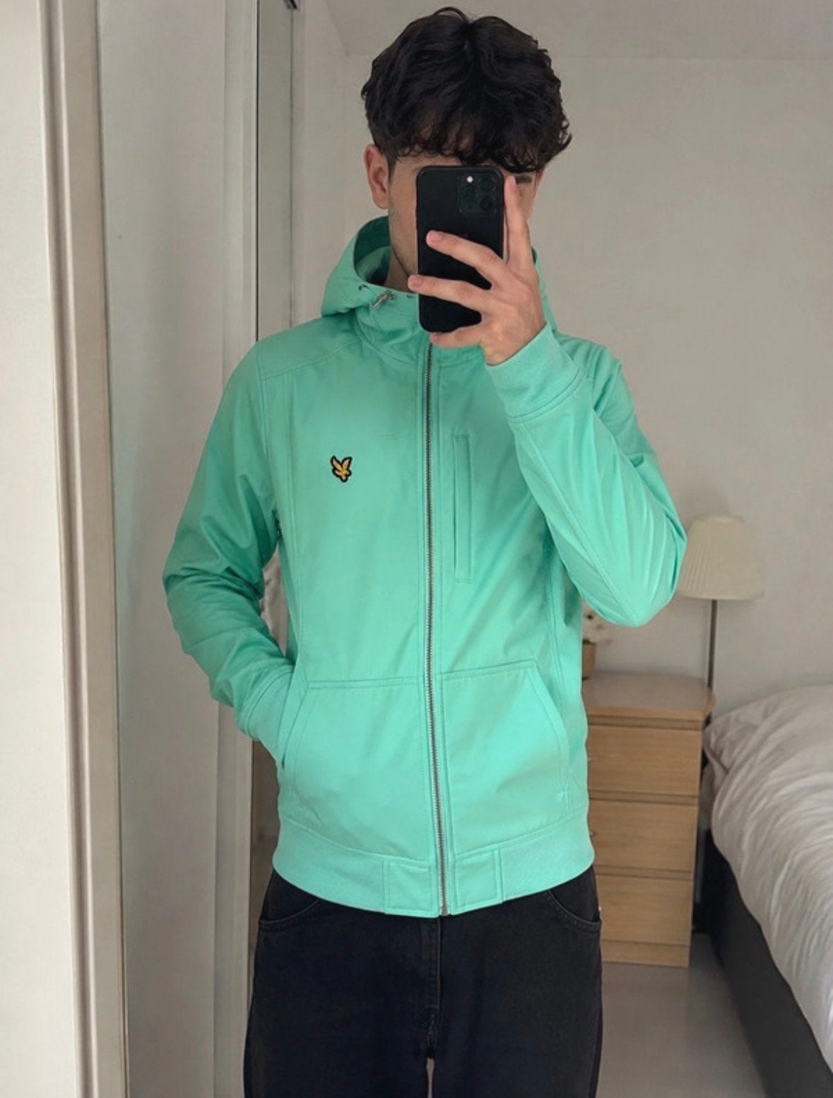 Nieuwe Lyle & Scott Softshell Jas - Mintgroen, Ophalen of Verzenden, Nieuw, Maat 46 (S) of kleiner, Groen