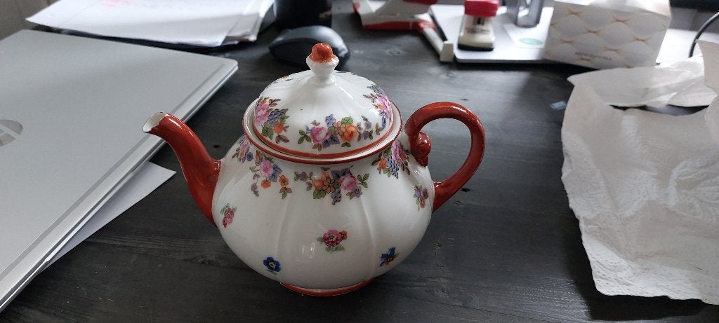 Aardewerk theepot, Antiek en Kunst, Ophalen