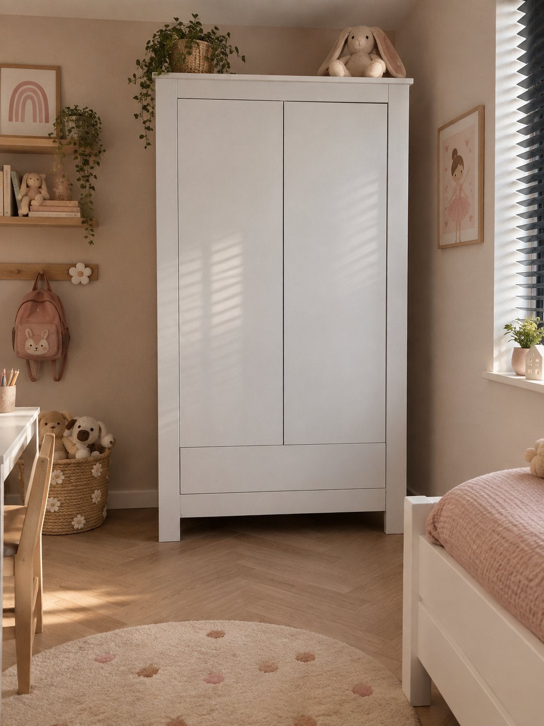 Kidsmill Alaska hoogglans kledingkast, 50 tot 70 cm, 105 cm of meer, Ophalen of Verzenden, 100 cm of meer