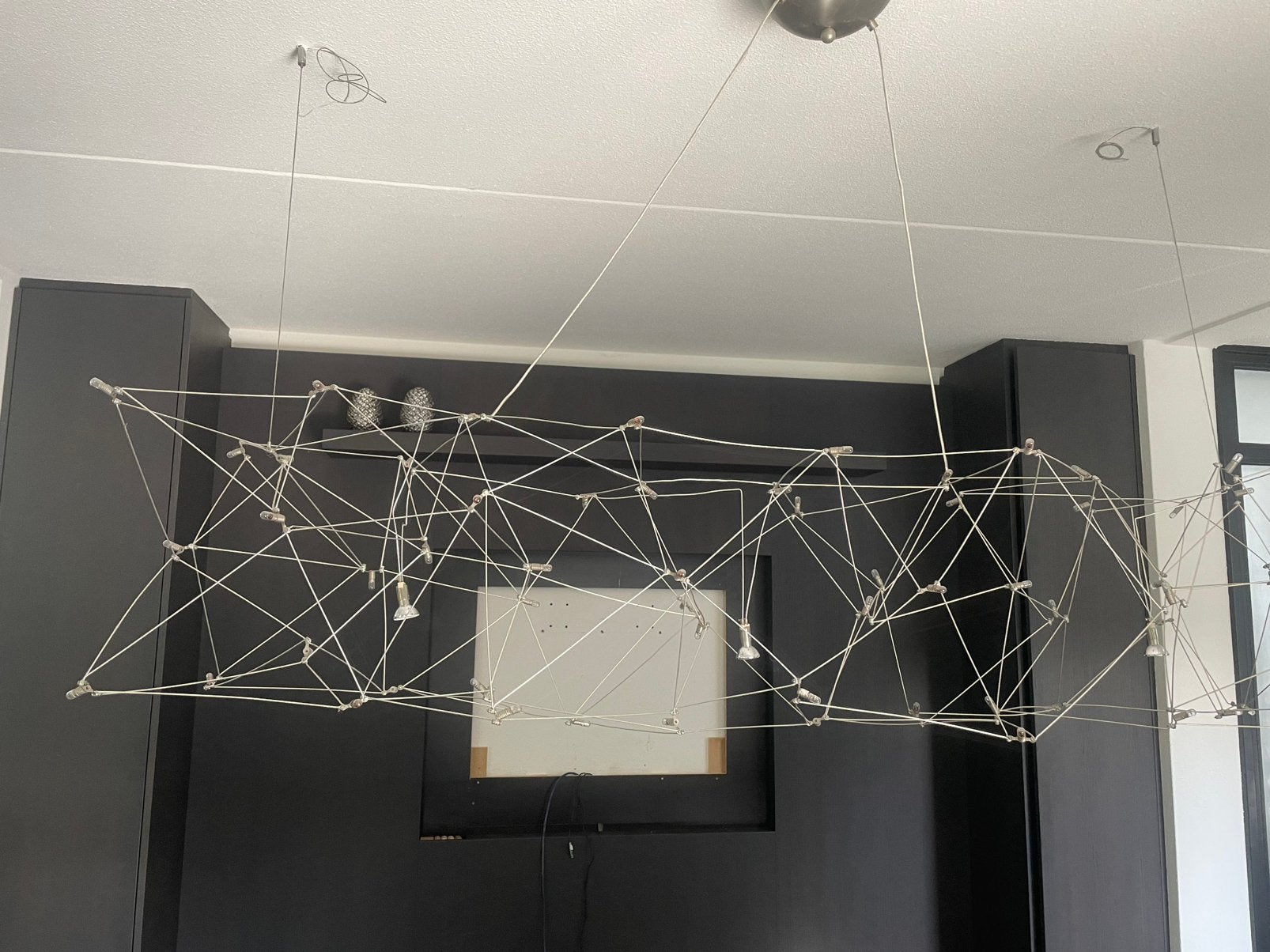 Design tafel lamp  merk. quasar, Ophalen, Zo goed als nieuw, Design