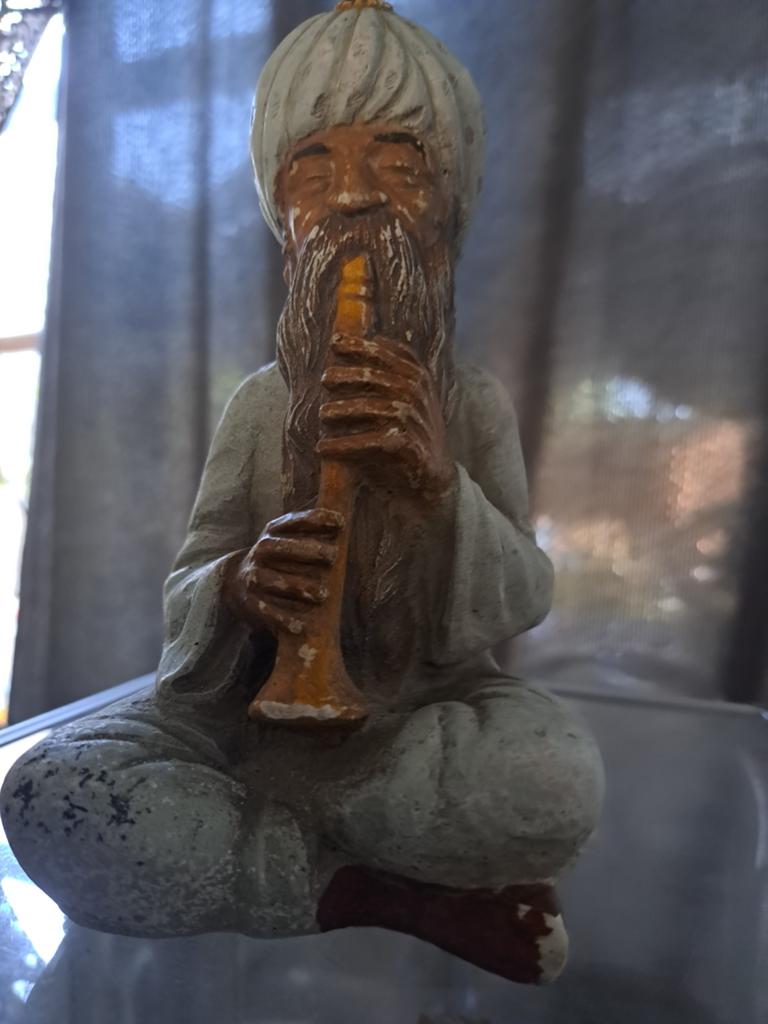 Te koop oude fakir, Verzamelen, Ophalen of Verzenden, Gebruikt, Beeldje of Poppetje