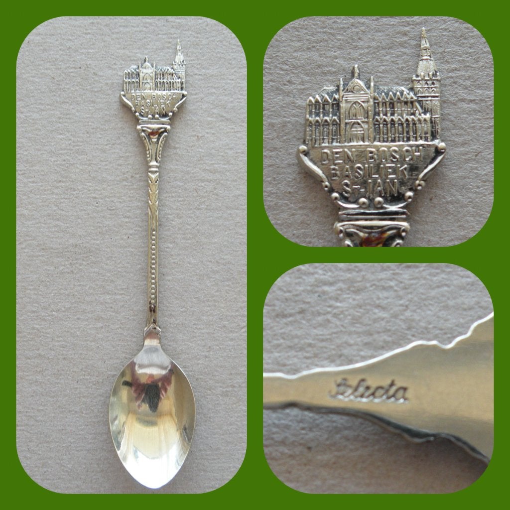 Lepeltje Basiliek St. Jan          (Verzendkosten nl € 1,40), Antiek en Kunst, Antiek | Bestek, Verzenden