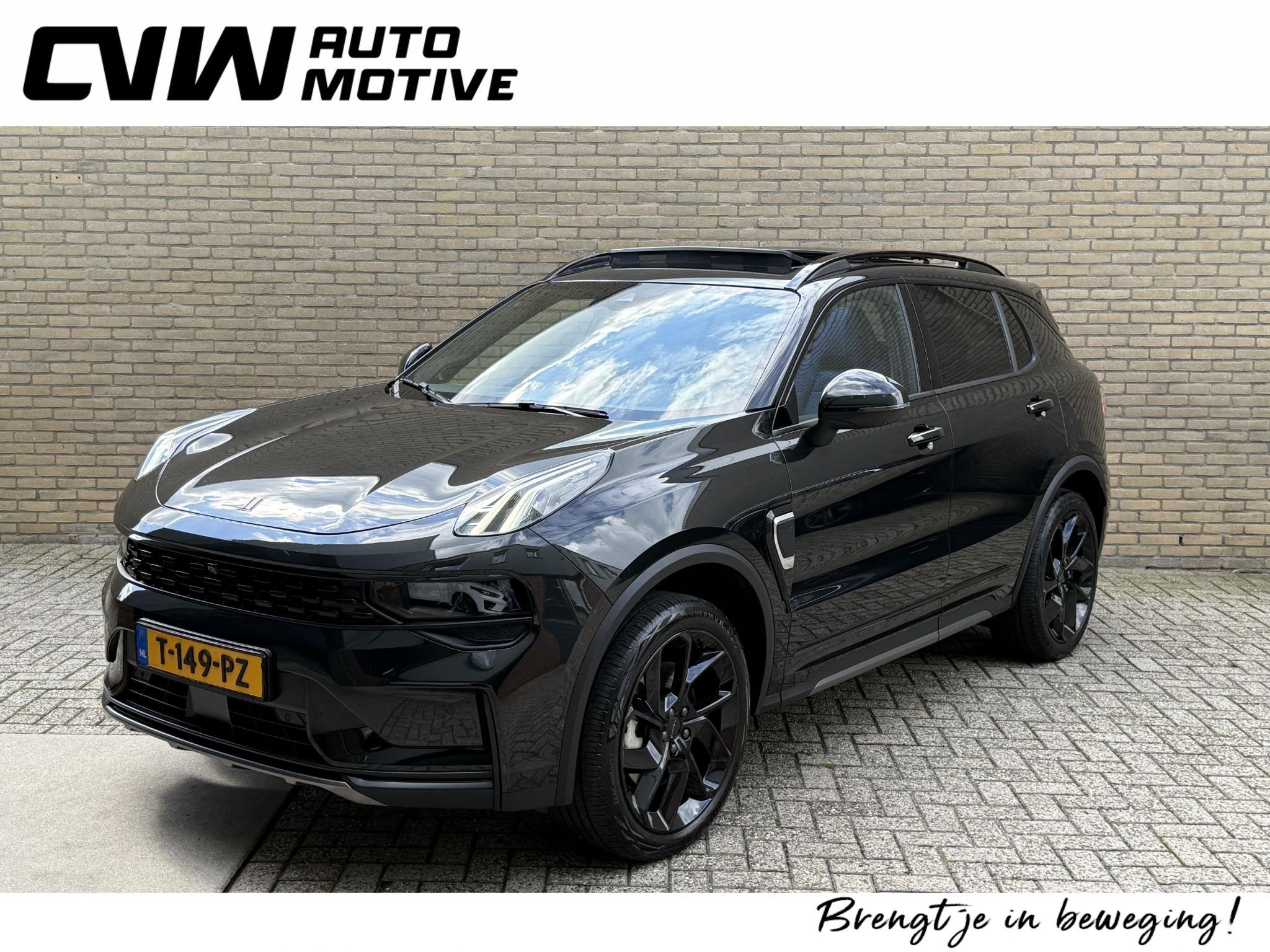 Lynk & Co 01 1.5 PHEV 261pk | Blackline | Zwarte hemel | Rol, Auto's, Dealer onderhouden, Stof, Euro 6, Bedrijf