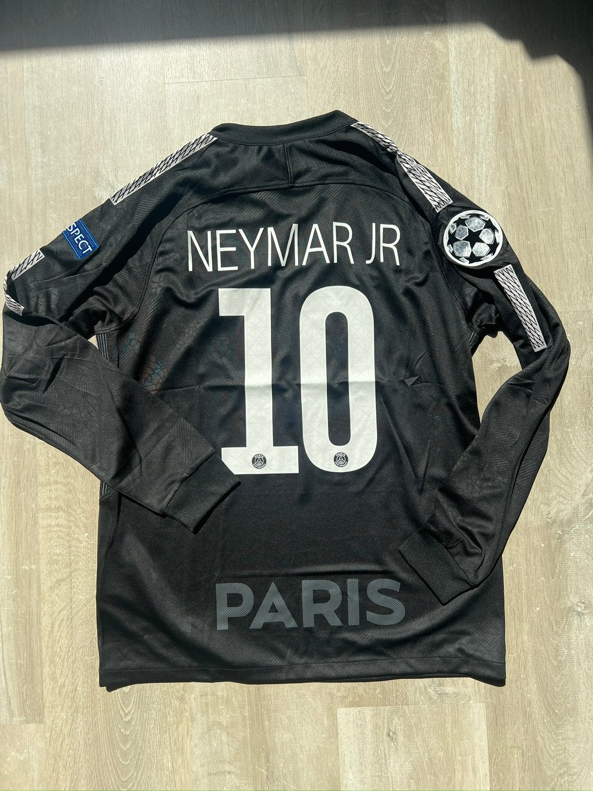 Psg 17/18 third away jersey Neymar #10, Kleding | Heren, Maat 52/54 (L), Zwart, Ophalen of Verzenden, Zo goed als nieuw