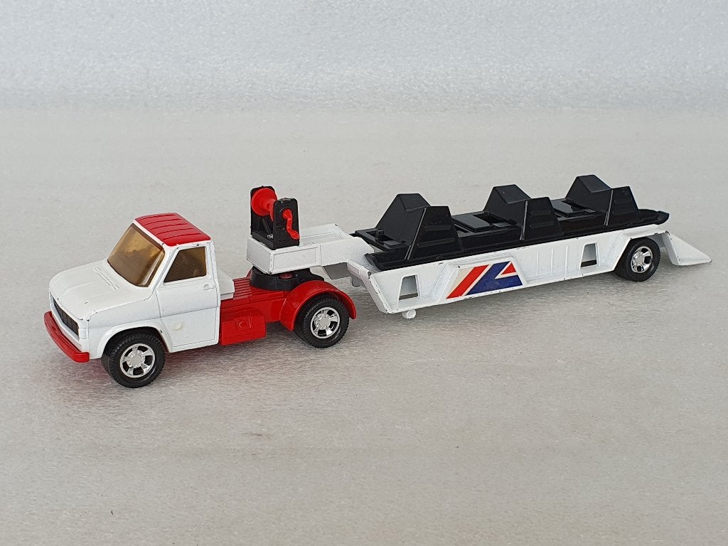 Matchbox - Super Kings: Ford Boat Transporter (K-27), Hobby en Vrije tijd, Ophalen of Verzenden, Gebruikt, Bus of Vrachtwagen