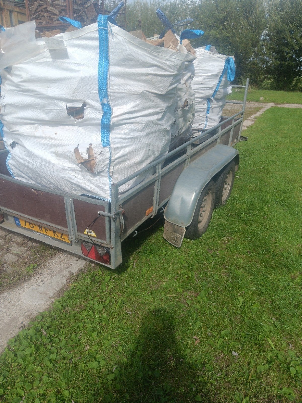Gedroogd brandhout - Eikenhout en Haagbeuk LG 25cm. n, 3 tot 6 m³, Ophalen of Verzenden, Berkenhout, Blokken