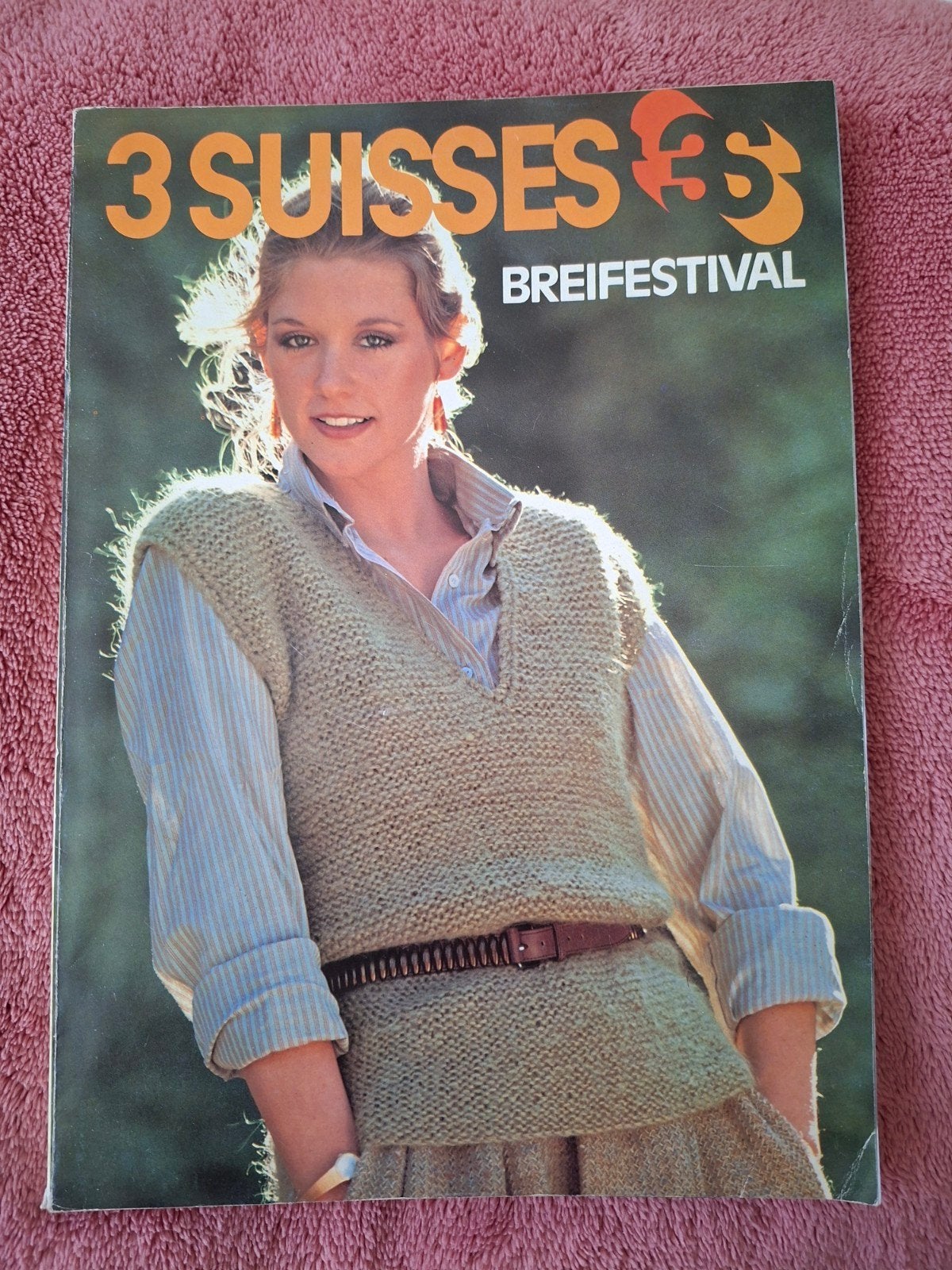 3 Suisses Breifestival Breiboek - Vintage Handwerk, Ophalen of Verzenden, Overige typen