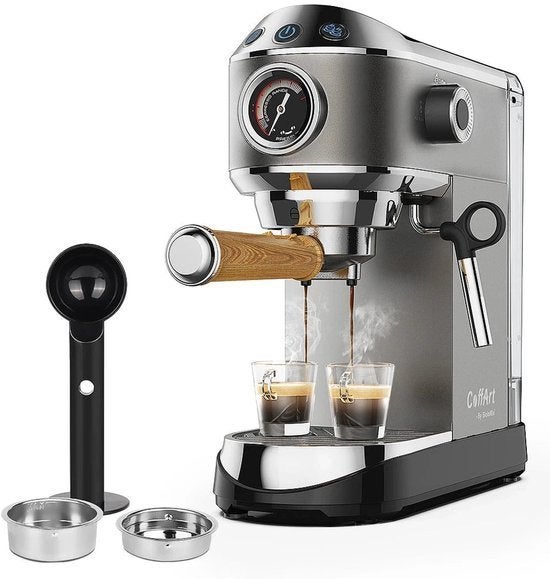 Koffiemachine - 20Bar - 220V - 1350W - Met Melkopschuimer -, Corvance B.V., Verzenden, Nieuw, Corvancebol@gmail.com