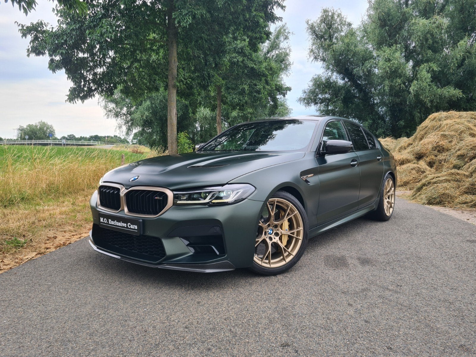 BMW M5 CS 2022 635PK Deep Frozen Green Garantie BTW Auto, Auto's, BMW, Automaat, Met garantie (alle), 4 stoelen, Bedrijf