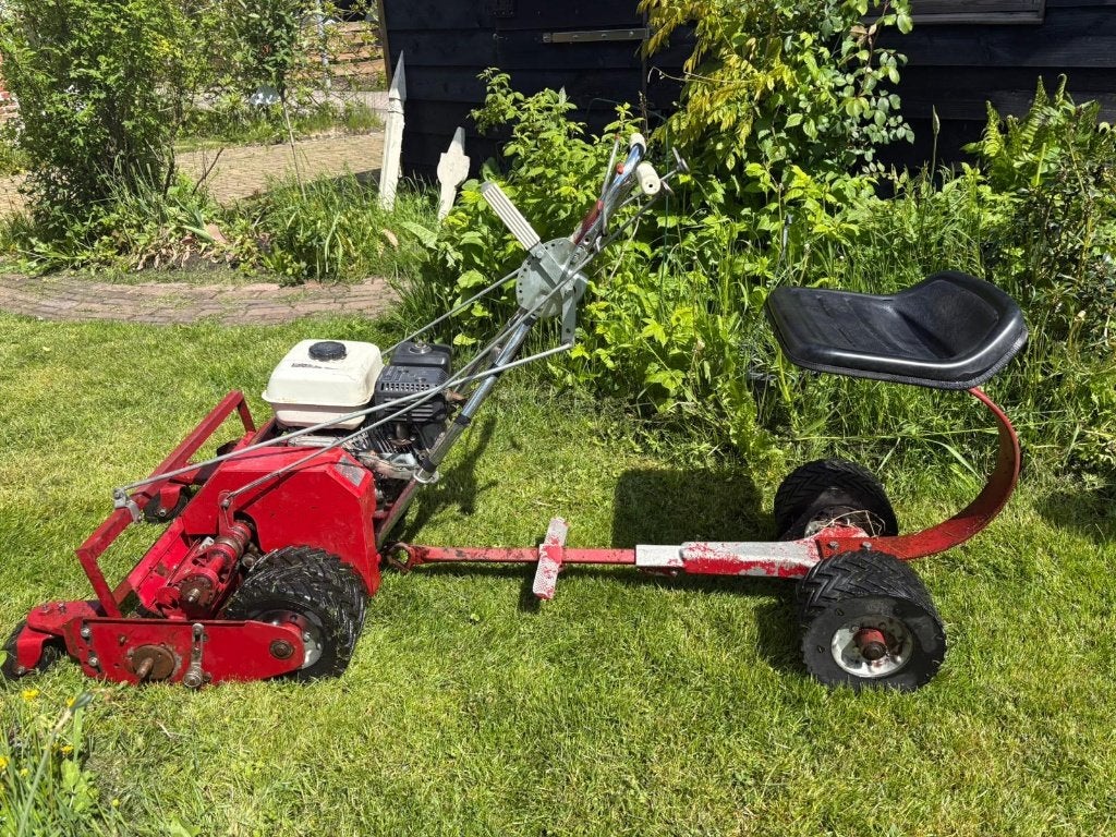 TRU-CUT C27 professionele kooimaaier 68cm Honda + sulky, Ophalen, Gebruikt, Benzine-grasmaaier, Kooimesmaaier