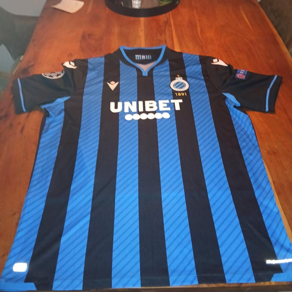 CLUB BRUGGE THUISSHIRT 2020-2021, Groter dan maat XL, Ophalen of Verzenden, Zo goed als nieuw, Shirt