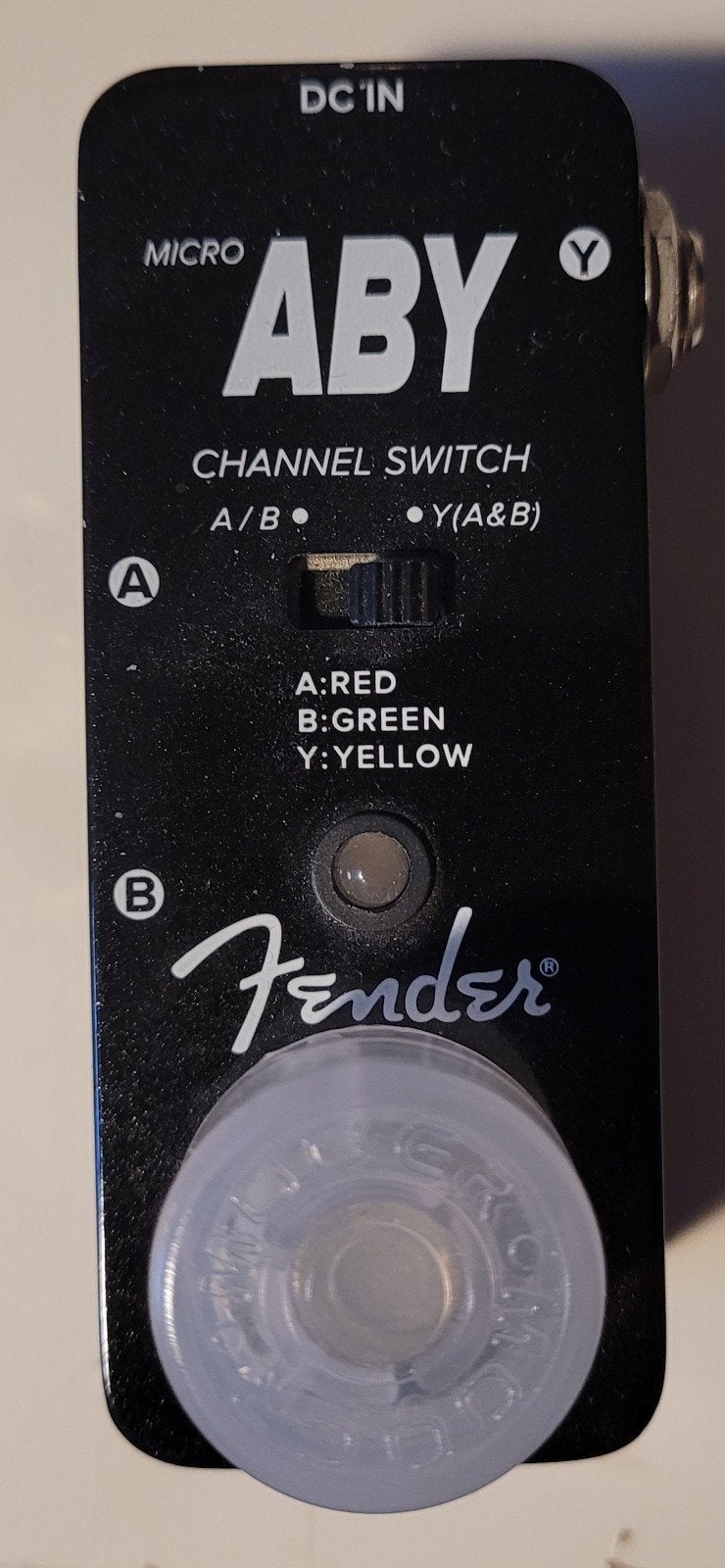 Fender micro ABY channel switcher, Muziek en Instrumenten, Ophalen of Verzenden, Zo goed als nieuw