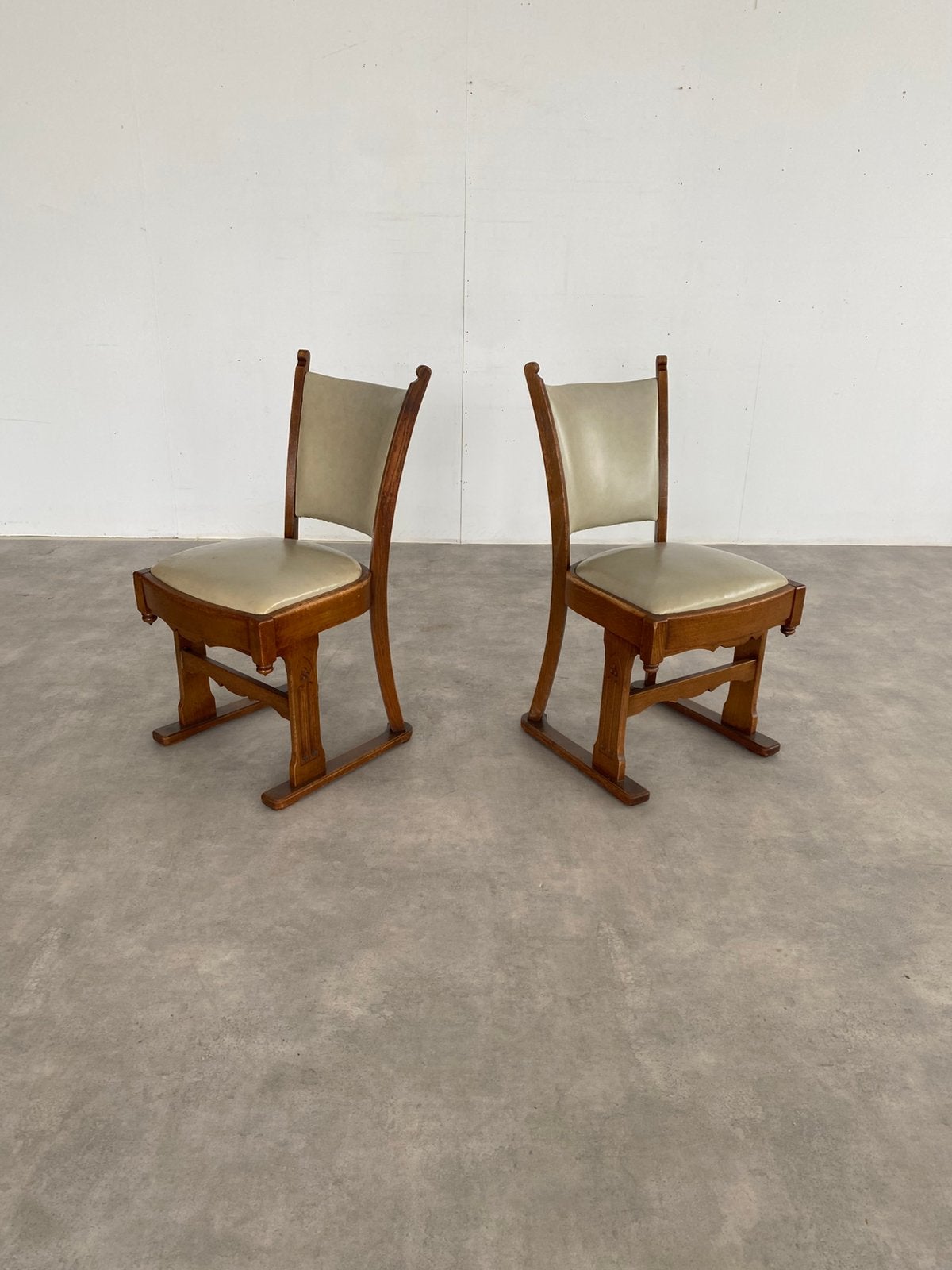 Art deco stoelen eetkamerstoelen, Ophalen of Verzenden