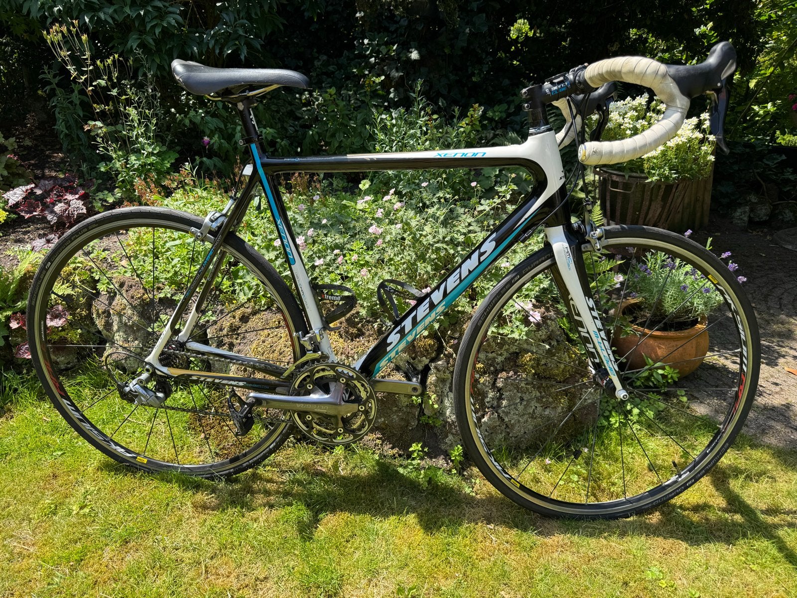 Stevens Xenon Carbon racefiets met Ultegra groep, 28 inch, Gebruikt, Carbon, Velgrem