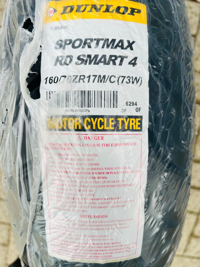 Dunlop Roadsmart IV 160/70 R17 Motorband, Ophalen of Verzenden, Nieuw