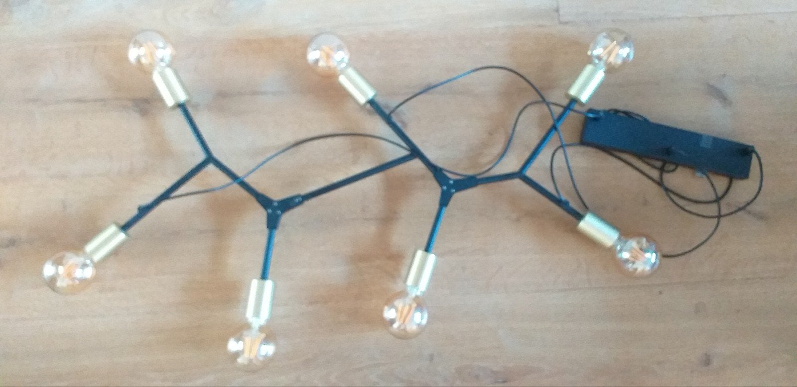 Mooie hanglamp voor boven de tafel, Ophalen, Zo goed als nieuw, Glas, Design