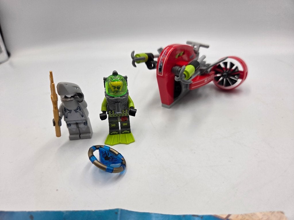 Lego Atlantis 8057 Wreck Raider, Lego, Compleet, Ophalen of Verzenden, Zo goed als nieuw