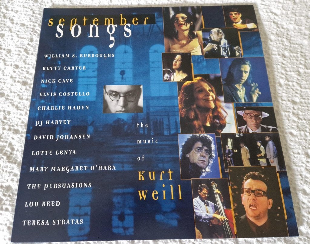 September Songs Kurt Weill Lou Reed Nick Cave PJ Harvey 2 LP, Ophalen of Verzenden, Zo goed als nieuw, 12 inch, Poprock