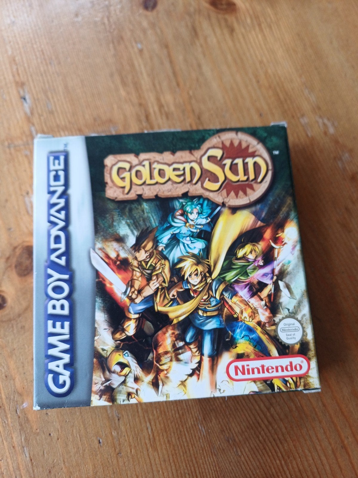 Golden Sun - Game Boy Advance (GBA) CIB, Gebruikt, 1 speler, Ophalen of Verzenden, Role Playing Game (Rpg)