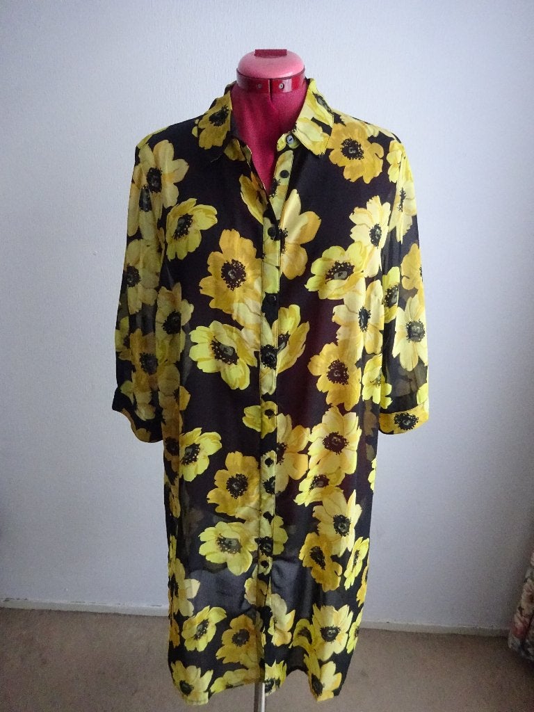 MS Mode tuniek mt 46, Kleding | Dames, Overige kleuren, Verzenden, Maat 46/48 (XL) of groter, Zo goed als nieuw