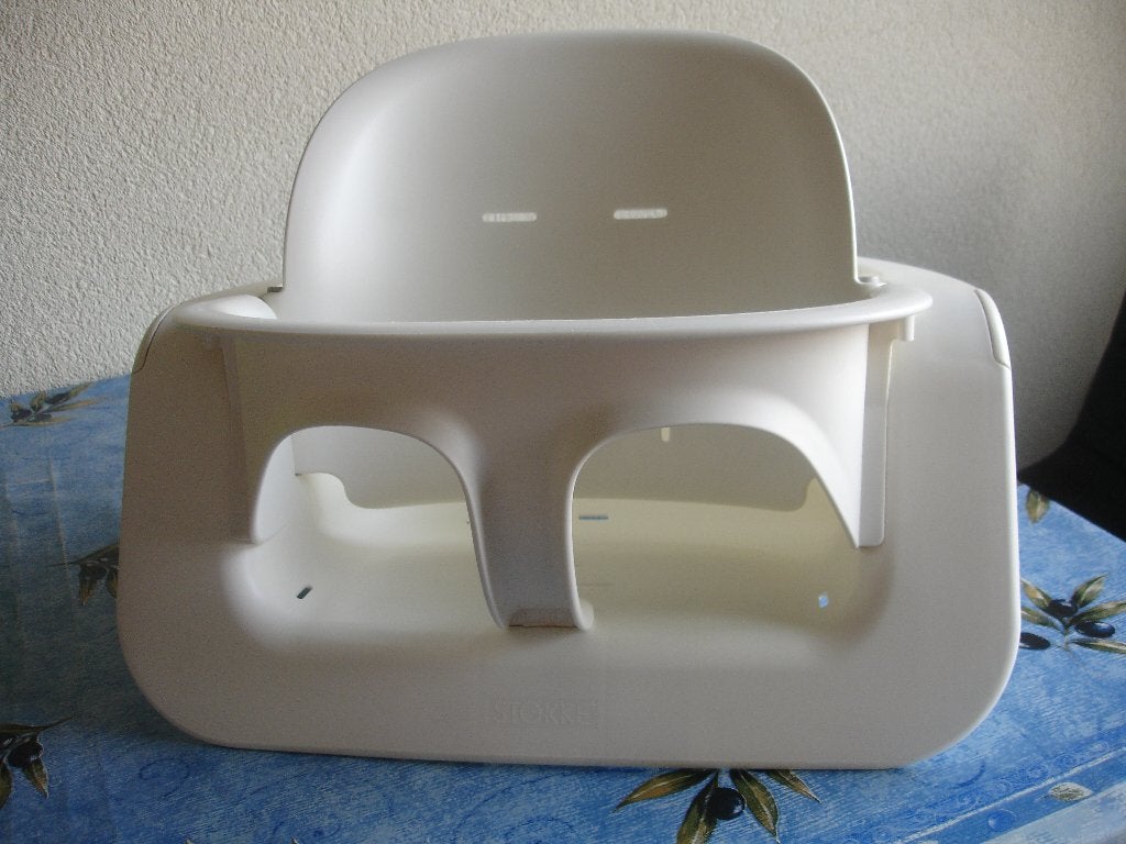 Stokke steps baby set wit, Ophalen of Verzenden, Gebruikt, Meegroeistoel