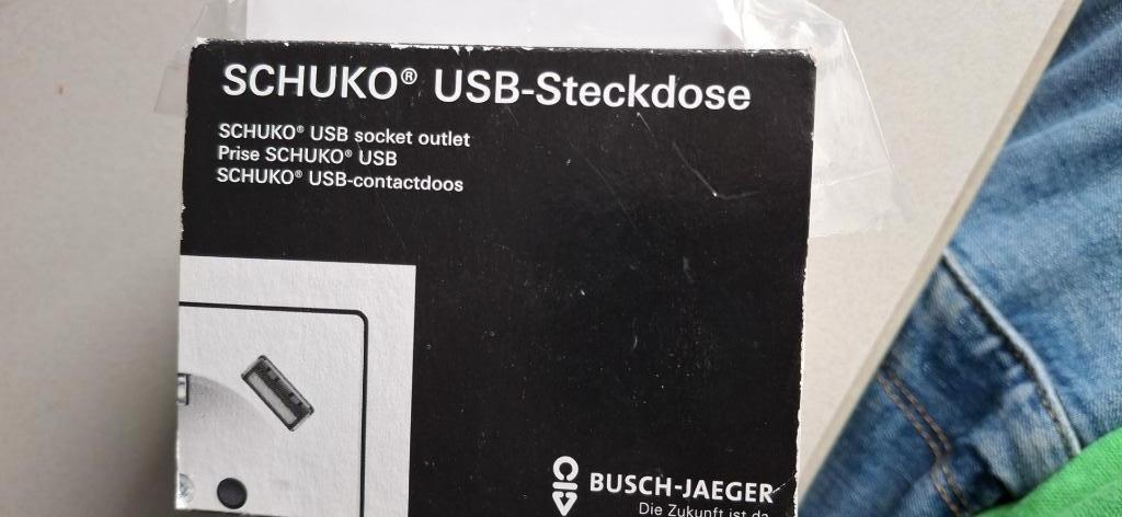 Inbouw stopcontact met USB aansluiting, Ophalen of Verzenden, Nieuw, Stopcontact