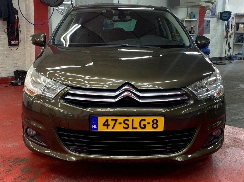 Citroen C4 1.6 VTi Tendance|121000KM|Opendak|Carplay|, Voorwielaandrijving, Euro 5, Stof, Zwart