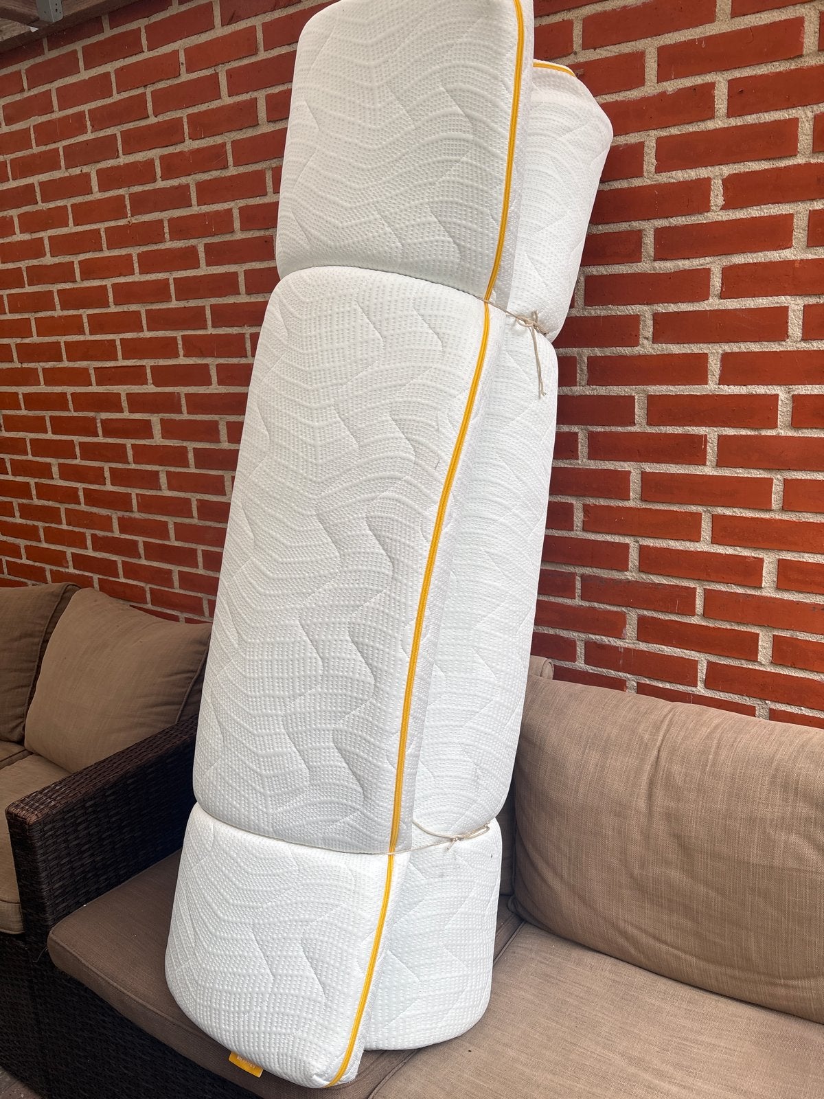Nieuwe B Bright HR Topper 198x138/111 - Licht vervuild, Ophalen, Zo goed als nieuw