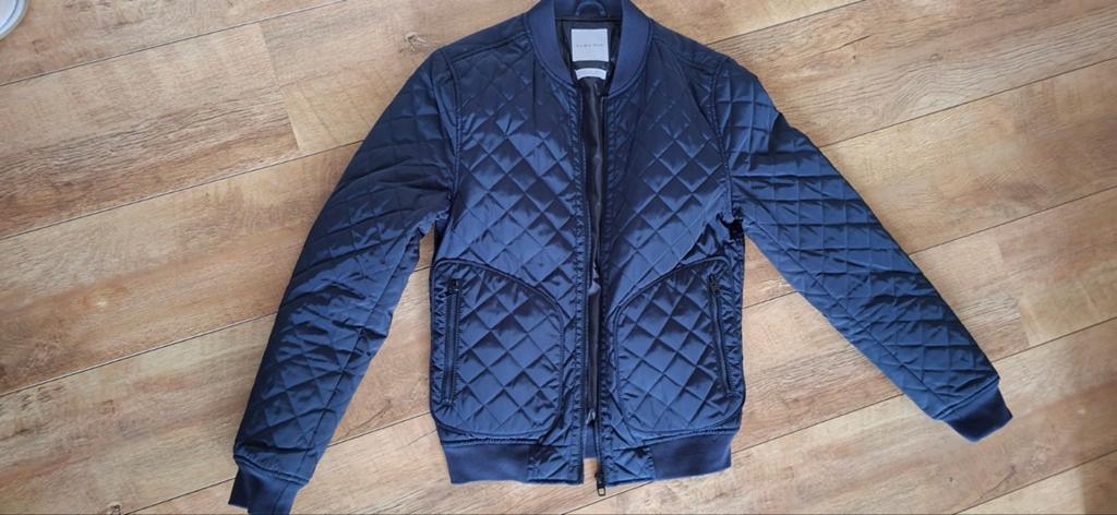 Heren zomerjas,  maat S, Ophalen of Verzenden, Zo goed als nieuw, Maat 46 (S) of kleiner, Blauw