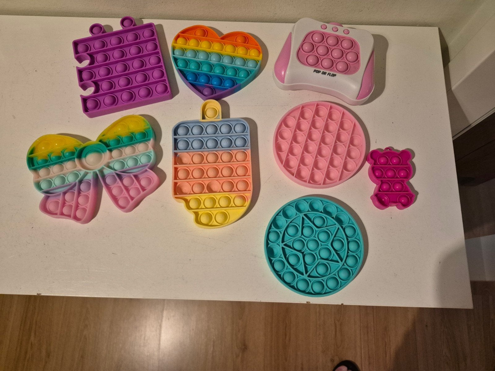 Pop It Fidget Speelgoed - Diverse Vormen en Kleuren, Ophalen, Gebruikt, Jongen of Meisje