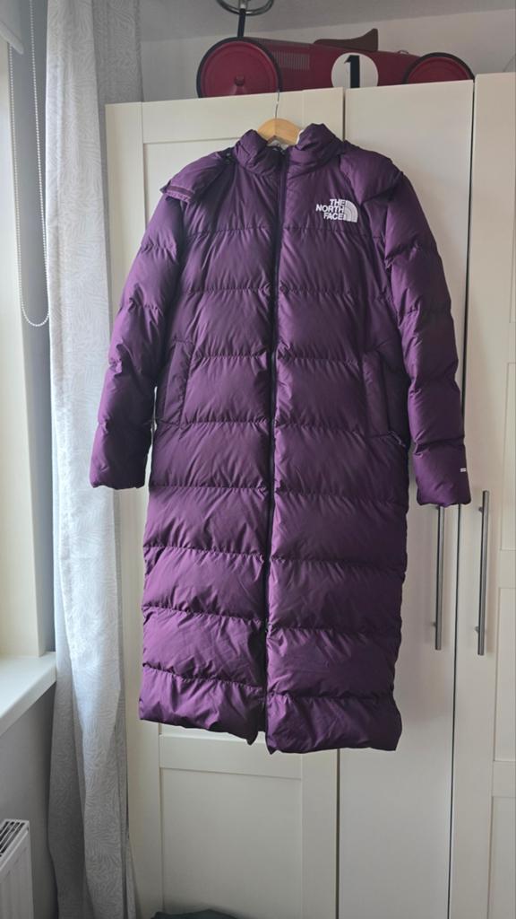 The North Face Triple C Parka jas maat S, Paars, Ophalen of Verzenden, Zo goed als nieuw, The North Face
