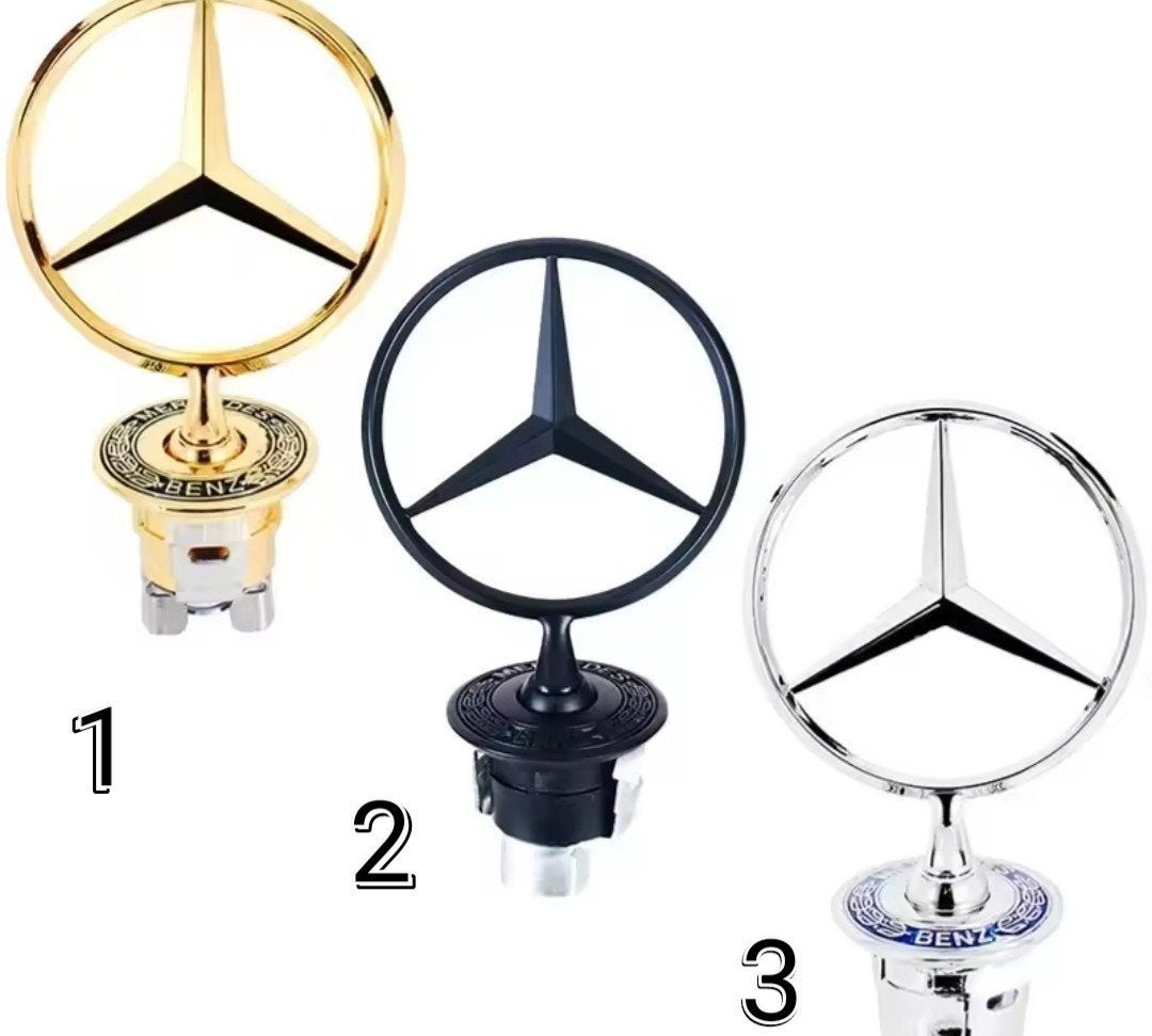 Mercedes-Benz Ster Motorkap Ornament 44mm, Auto diversen, Auto-accessoires, Ophalen of Verzenden, Nieuw