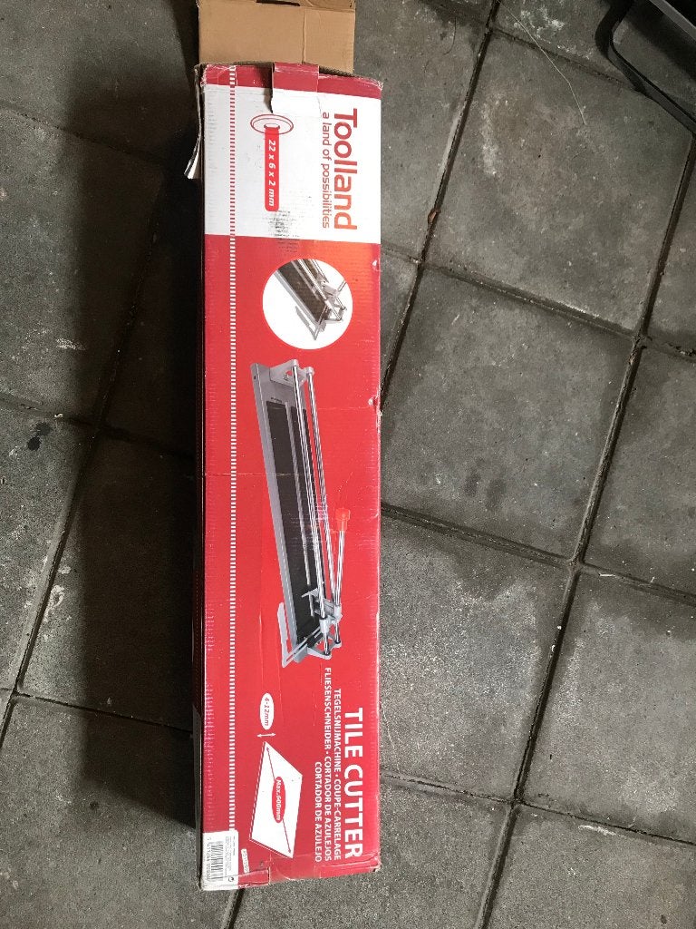 tile cutter, Ophalen, Zo goed als nieuw