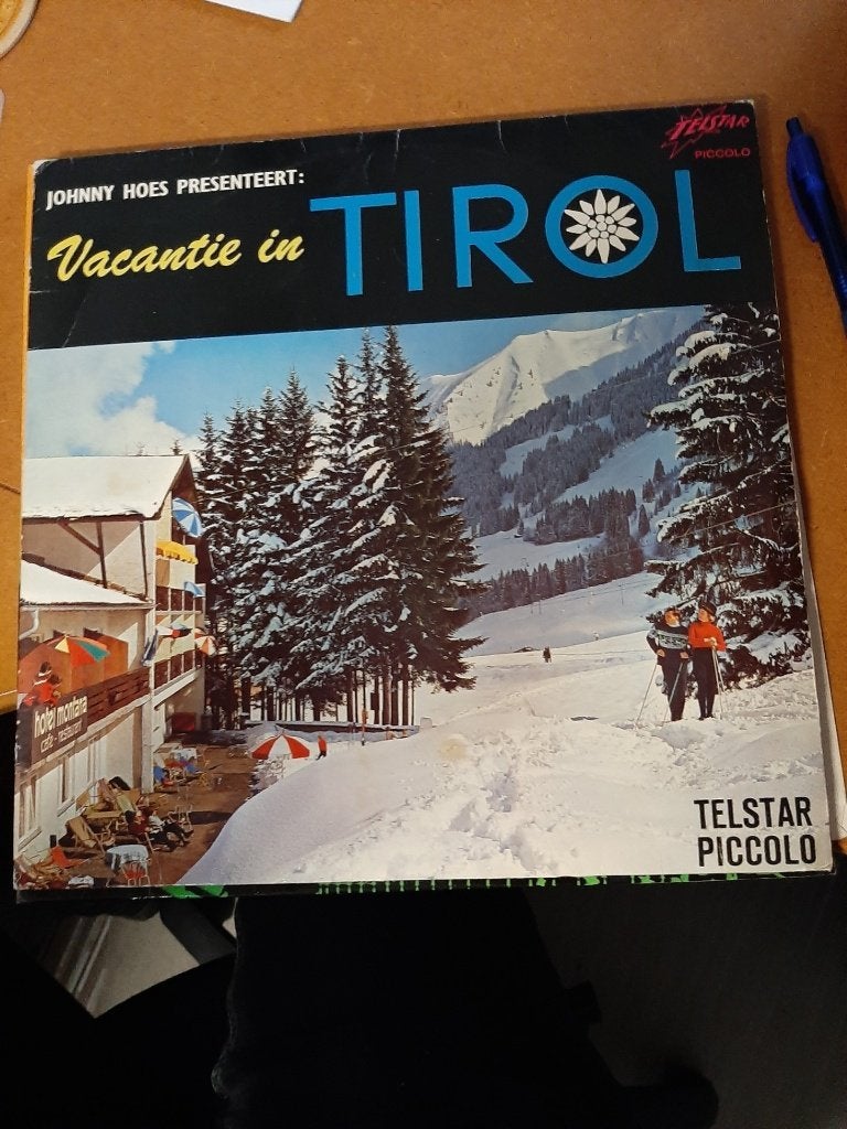 Telstar Johnny Hoes presenteert Vacantie In Tirol LP, Cd's en Dvd's, Ophalen, Gebruikt, 12 inch, Levenslied of Smartlap