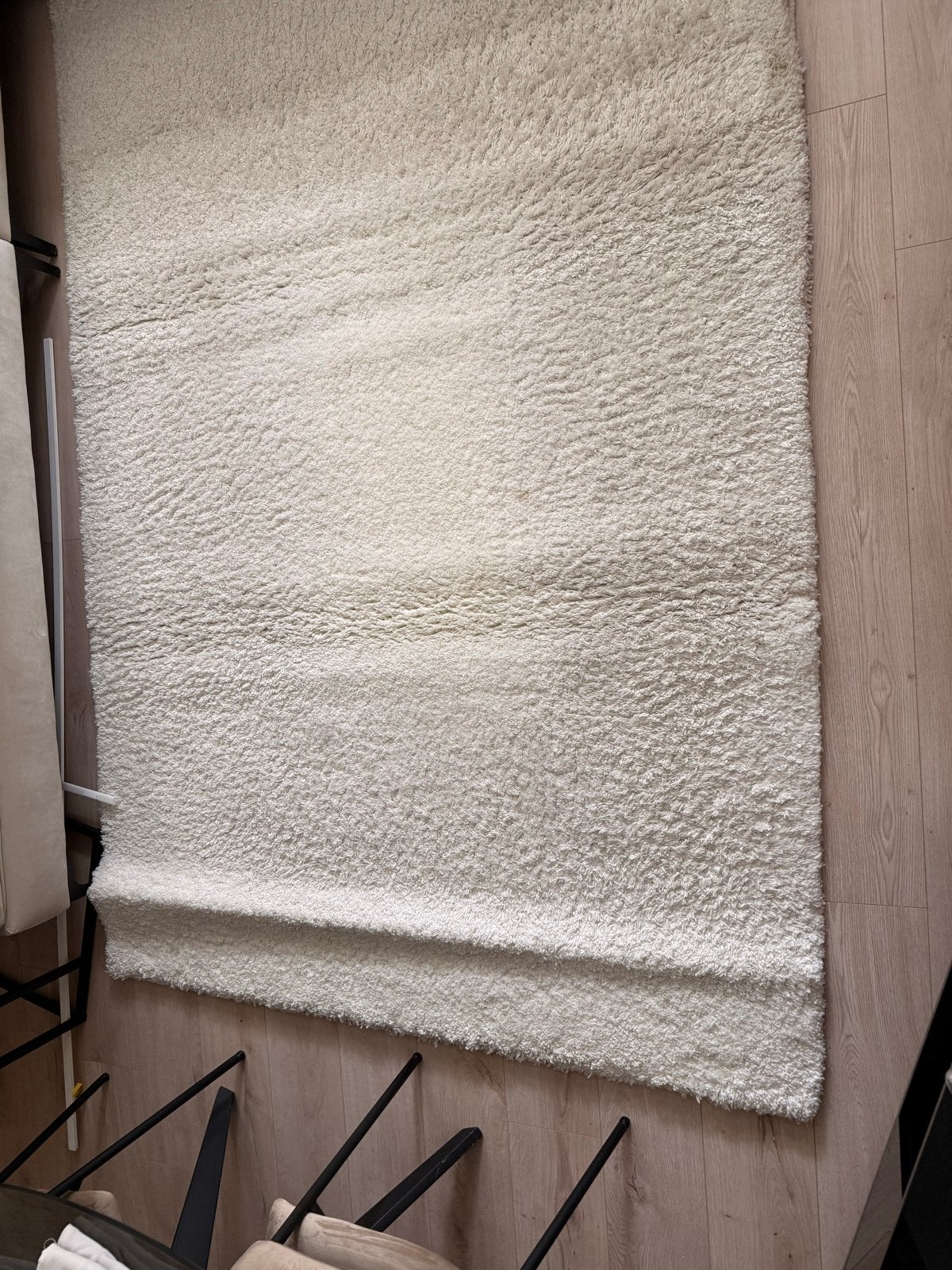 Crèmekleurig vloerkleed - Kayra, 160x230 cm, Ophalen, Gebruikt, 150 tot 200 cm, 200 cm of meer