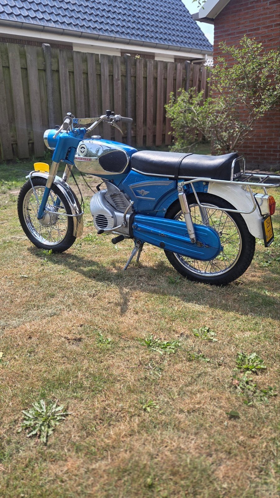 Zundapp 517 bromfiets voetversnelling, Ophalen, Gebruikt