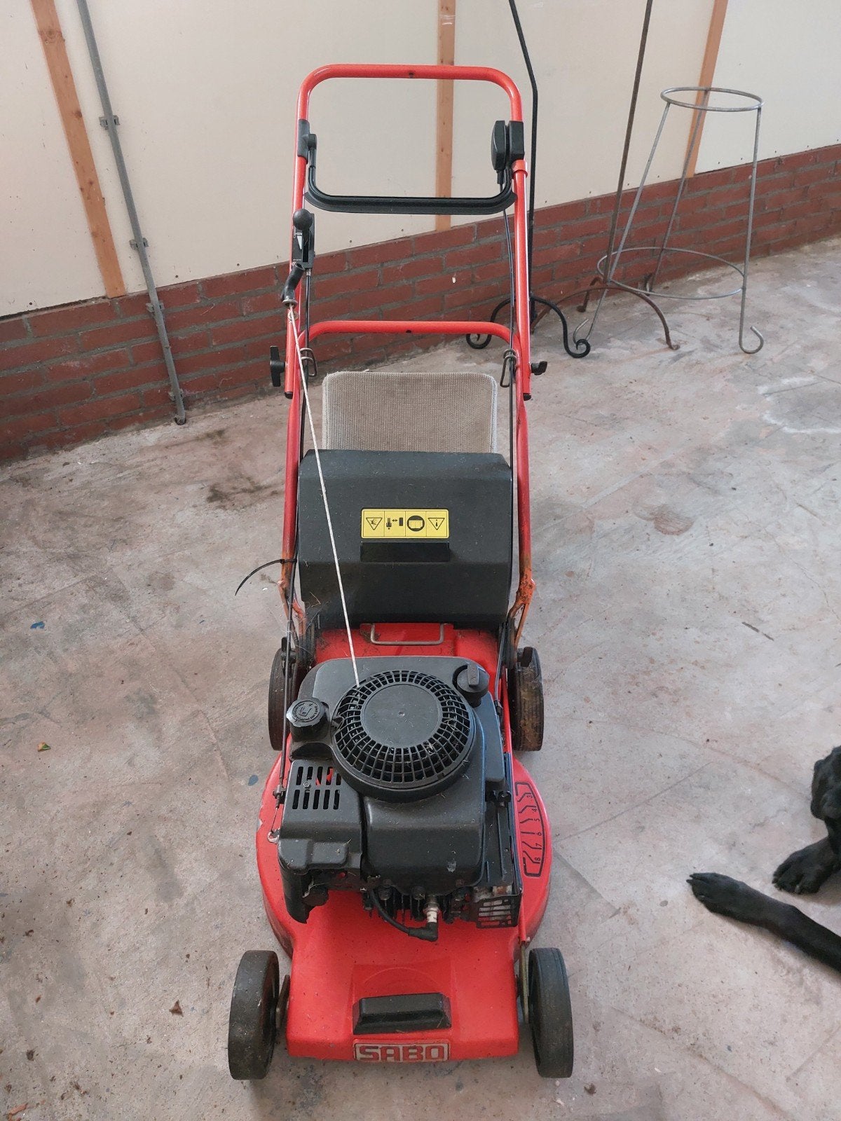 Sabo motormaaier, Tuin en Terras, Grasmaaiers, Cirkelmaaier, Gebruikt, 40 t/m 49 cm, Ophalen